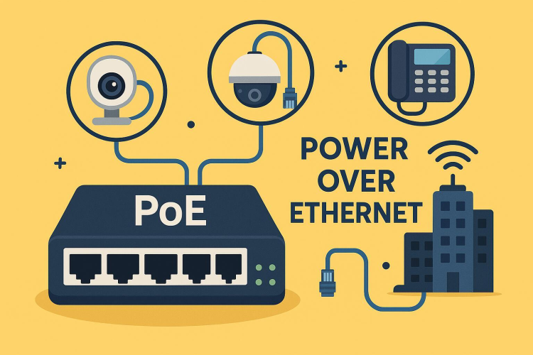 مزایای استفاده از قابلیت PoE در سوییچ شبکه برای بهبود کارایی سازمانها