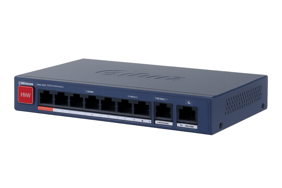 سوئیچ شبکه 10 پورت داهوا PoE | حرفه ای و اقتصادی |مدل DH-CS4010-8ET-60 