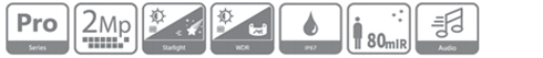 دوربین مداربسته HDCVI داهوا HAC-HFW2241TU-A با کیفیت 1080p
