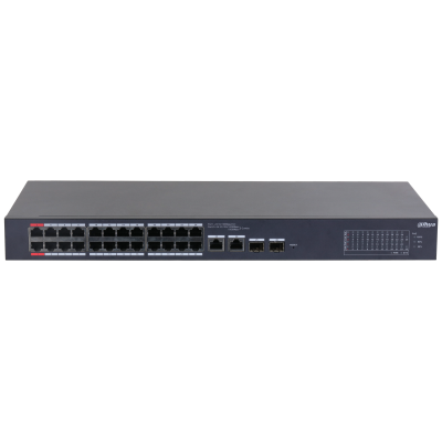 سوئیچ ۲۶ پورت PoE داهوا DH-CS4226-24ET-240 | مدیریتی قدرتمند با توان ۲۴۰ وات